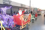 Caravana Navideña recorrió los principales sectores de Curicó