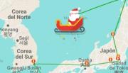 NAVIDAD 2025. Dónde está Papá Noel: mirá el recorrido en vivo
