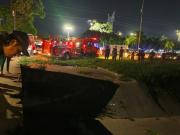 Un anciano muere tras bajar de un micro y caer a un canal de drenaje