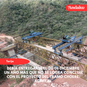 Un año más que no se logra concluir con el proyecto del tramo Choere-Acheral