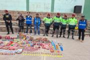 Puno: Decomisan cerca de media tonelada de pirotécnicos ilegales y advierten grave riesgo para la población –