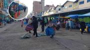 Desalojan a comerciantes ambulantes de los contornos de plaza San José en Juliaca