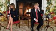 VIDEOS: Trump participó en el seguimiento de Santa Claus del NORAD y dijo un comentario que dio de qué hablar