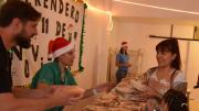 Viandas navideñas solidarias y obsequios para 52 familias