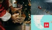 ¡Está cerca! Sigue EN VIVO dónde viene el viejito pascuero esta Navidad 2025