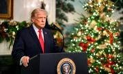 Trump aprovecha su mensaje por Navidad para cargar contra ‘la escoria de la izquierda radical’