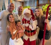 Verón, Navidad distinta como campeón en Río y encuentro con Trezeguet