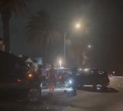 Tomó la curva y perdió el control: así fue un nuevo accidente en la rambla de Punta Gorda