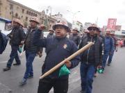Mineros marchan por cuarto día en La Paz contra el DS-5503