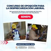 Salud publica lista final del concurso de desprecarización del personal del SENEPA
