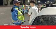 Detectan 97 alcoholemias positivas en Nochebuena tras controlar más de 5 mil vehículos