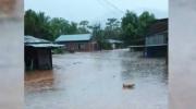 Inundación en Tipuani deja viviendas anegadas y decenas de familias afectadas