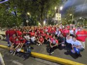 La plaza Independencia vivió una Nochebuena de puro amor gracias a decenas de voluntarios