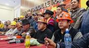 Tras ampliado, sectores de la COB anuncian “radicalización de las medidas” contra el DS5503