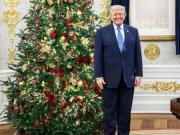 Donald Trump deseó Feliz Navidad con críticas a la escoria de la izquierda radical