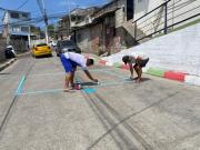 Vecinos impulsan celebraciones navideñas comunitarias en barrios de Manta