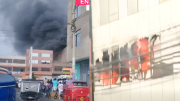 Rímac: Incendio de gran magnitud consumió un almacén de productos sintéticos (VIDEO)