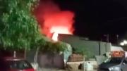Incendio en Río Negro durante Navidad: una cañita voladora destruyó una vivienda