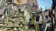 Nueve muertos por el derrumbe de un edificio en Egipto