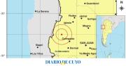 Tembló fuerte en el suroeste sanjuanino
