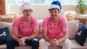 “Feliz Navidad”: el saludo de Franco Colapinto junto a Pierre Gasly