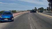 Nuevo choque frontal en la curva de Punta Gorda dejó cuatro heridos, uno de ellos grave