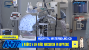 Se registran seis nacimientos en Navidad en el Hospital Maternológico de Cochabamba