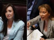 Callate, mamarracho: gritos, denuncias y un fuerte cruce entre la fueguina Cristina López y Victoria Villarruel por los despachos del Senado