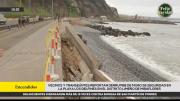 Miraflores: vecinos y transeúntes reportan derrumbe de muro de seguridad en la playa Los Delfines