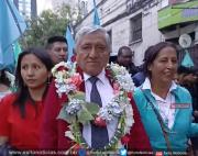 “Vamos por la continuidad”: Iván Arias se registra como candidato a la Alcaldía de La Paz