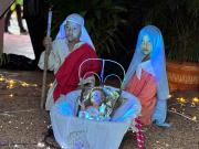 Municipio Urdaneta vivió jornada de Misa de Aguinaldos y pesebre