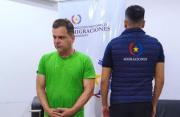 Exjefe policial brasileño detenido en Paraguay por uso de documento falso
