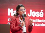 Vicepresidenta María José Pinto anuncia solución a la crisis de medicamentos en Ecuador para 2026