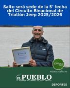 Salto será sede de la 5ª fecha del Circuito Binacional de Triatlón Jeep 2025/2026 ‣ Nicolas Caiazzo
