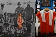 Subastan la primera camiseta que usó Lionel Messi en Rosario