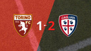 Serie A: Cagliari logra remontada y gana 2-1 a Torino