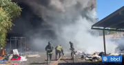Controlan incendio en Santiago que requirió 19 compañías de Bomberos