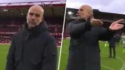 El nuevo enojo de Pep Guardiola que se hace viral en Inglaterra y la broma que lanzó tras advertencia en el City
