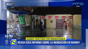 Desborde de ríos afecta a unas 4.100 familias en Guanay y Teoponte, según AGAMDEPAZ