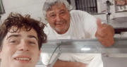 Un carnicero quedó atónito tras atender a Franco Colapinto