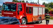 Fuertes vientos obligaron a múltiples intervenciones de bomberos en la Cuenca Carbonífera