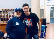 La conexión Nacho-Maradona y el elogio retro de Diego para el nuevo refuerzo de Gimnasia