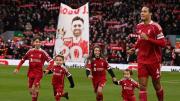 FOTOS: El homenaje familiar del Liverpool para Diogo Jota