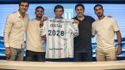La gran frase de Gustavo Costas tras renovar el contrato con Racing hasta el 2028