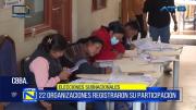 TED Cochabamba registra 22 organizaciones políticas y más de 4 mil postulaciones