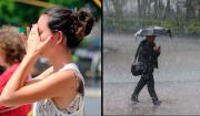 Tormentas y calor extremo: sigue la alerta amarilla y estas son las zonas más afectadas