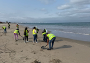 COE de Santa Elena activa emergencia por presunta contaminación con hidrocarburos en playa de San Pablo