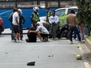 Accidente vial en Terremoto 