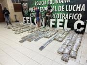 Incautan 162 kilo de droga camuflados en un camión que transportaba material para la construcción