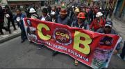 COB ratifica movilizaciones para esta semana y convoca a reunión para tomar nuevas medidas